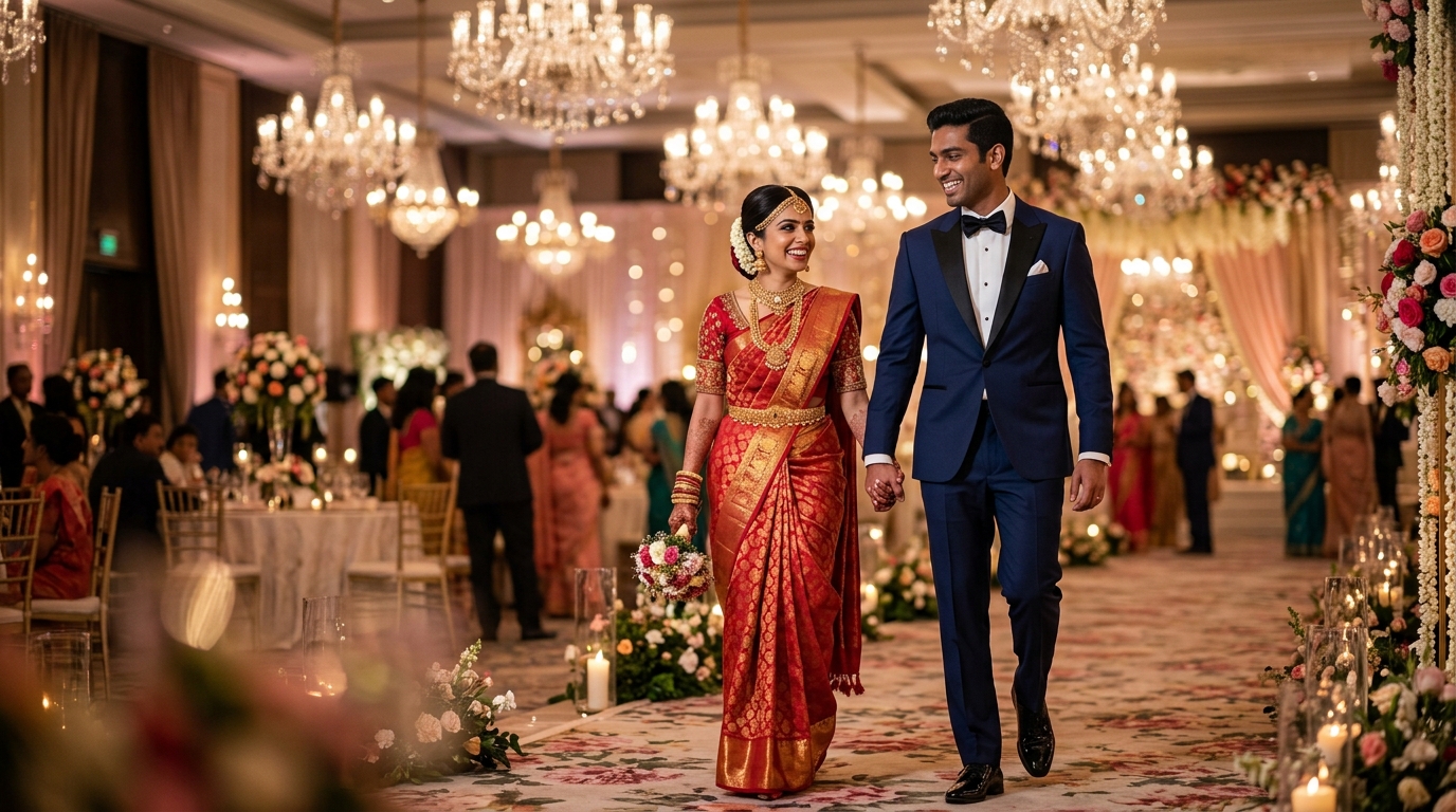 Grand Post Wedding Reception — Click Me Studio